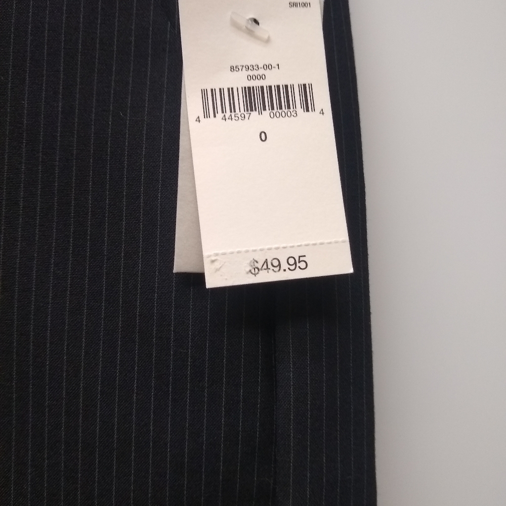 NWT Gap Black and Gray Striped Skirt - Size 0 - Picture 6 of 9